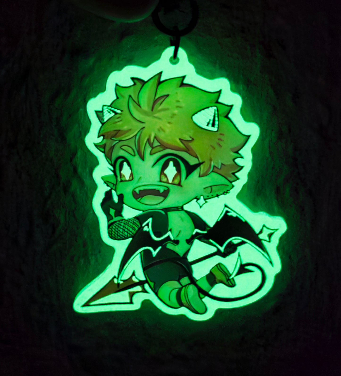 HQ! Monster AU - Glow in the Dark Charms