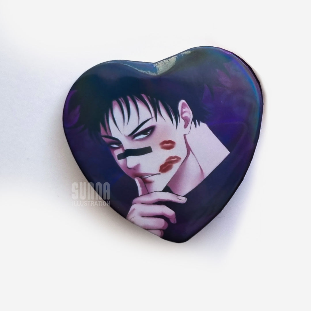 Heart Button - Choso