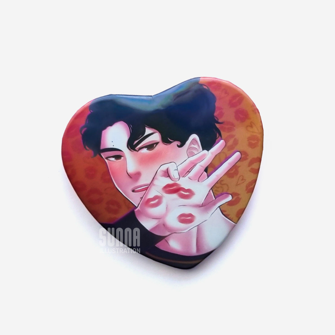 Heart Button Set - MSBY HQ!