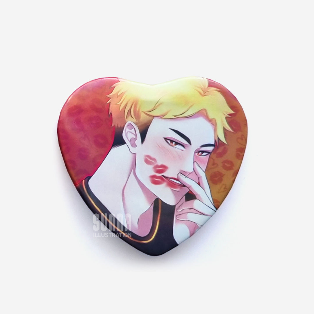 Heart Button Set - MSBY HQ!