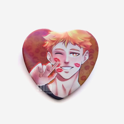 Heart Button Set - MSBY HQ!