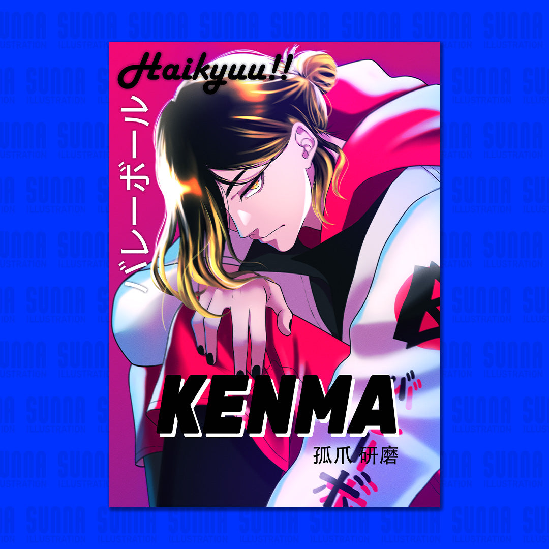 NEW!! Print - Magazin Cover Kenma HQ!