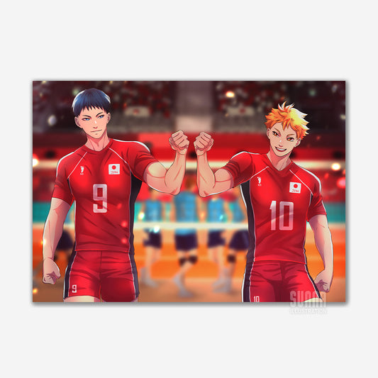 Print - Japan's 9 & 10