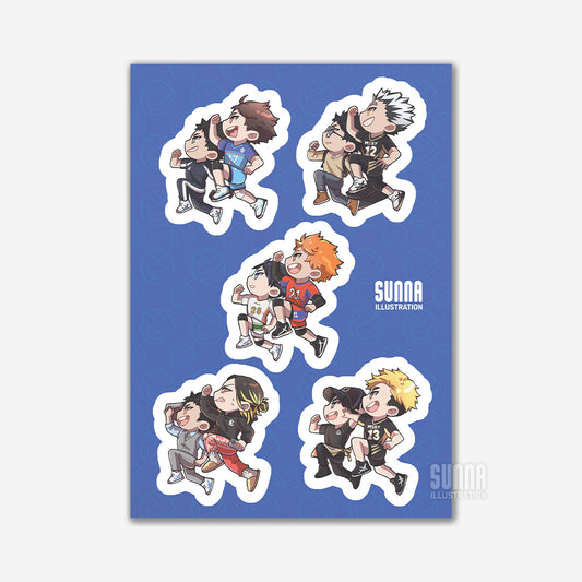 Sticker Sheet - HQ! Jump