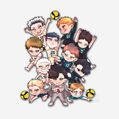 HQ! All Stars - Standee