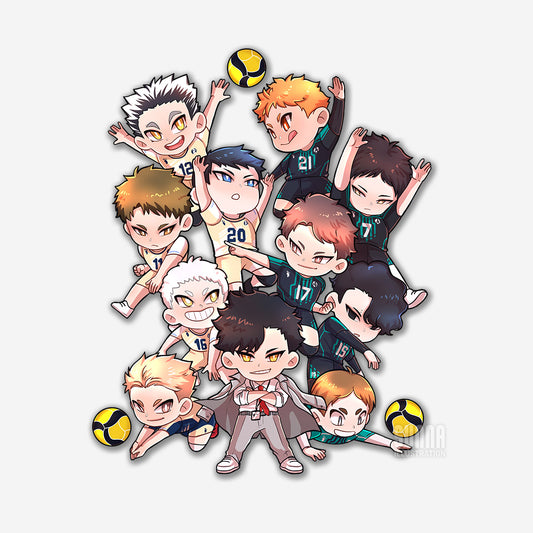 HQ! All Stars - Standee