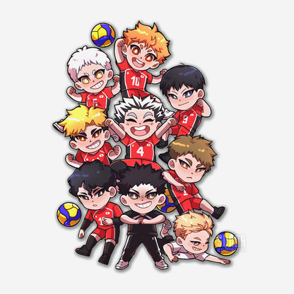 HQ! Japan Team - Standee